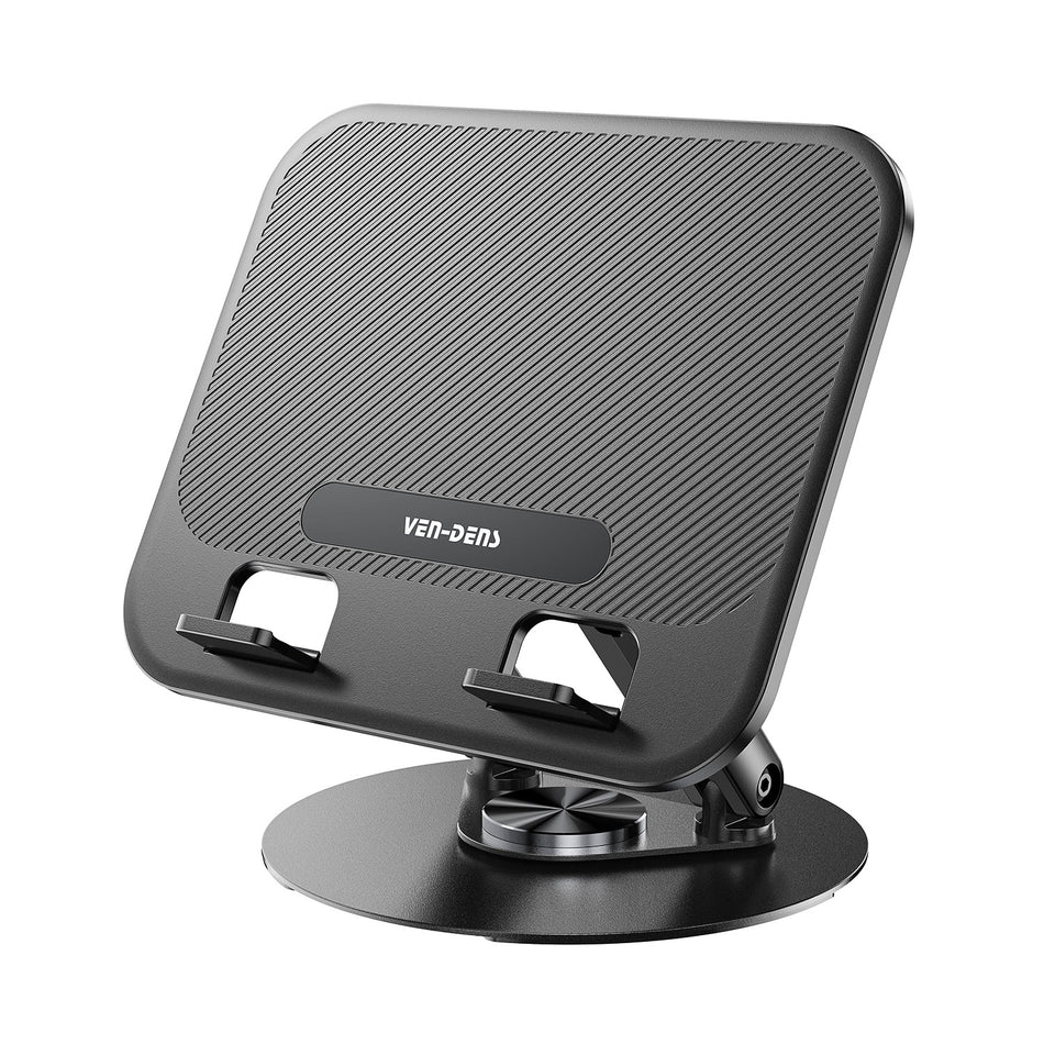 Ven-Dens VD-HD052 360 Rotatable Desktop Stand | Universal Folding Phone & Tablet Holder
