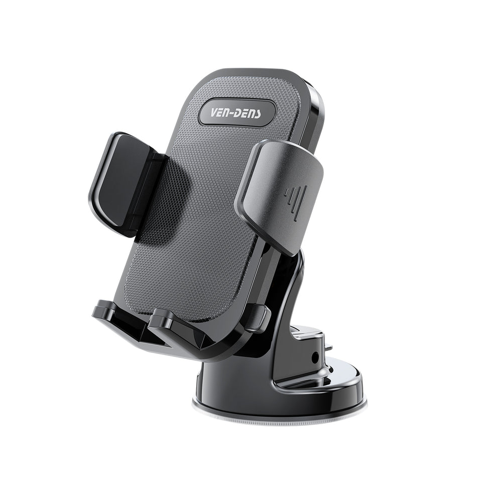 Ven-Dens VD-HD046 Adjustable Car Phone Holder | 360° Rotating Extendable Arm Mount