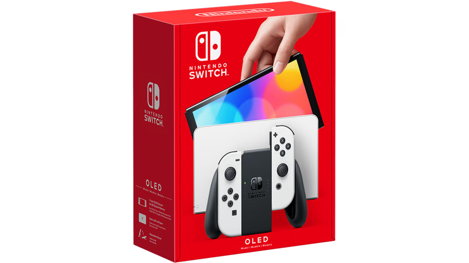 Nintendo Switch OLED with  7"  screen with Joy-Con, 64 GB internal storage