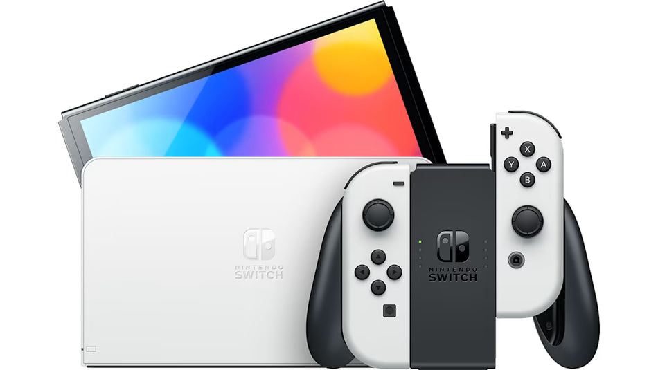 Nintendo Switch OLED with  7"  screen with Joy-Con, 64 GB internal storage