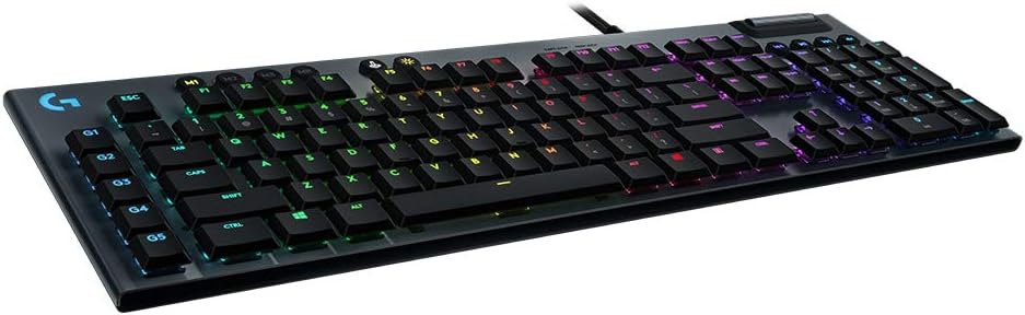 Logitech G815 LIGHTSPEED RGB Mechanical Gaming Keyboard – GL Tactile - - USB - TACTILE SWITCH