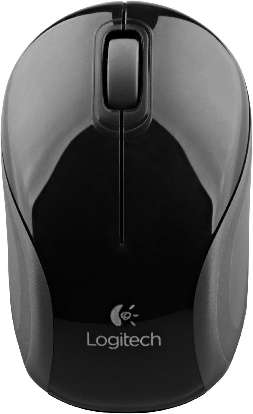 Logitech M187 Mini Wireless Mouse Black