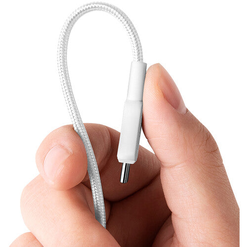 Anker 322 Braided USB-C to USB-C Cable | 60W Power Delivery | High-Durability Nylon Braiding | USB-IF Compliant Safe Charging | 6-Foot Length - White