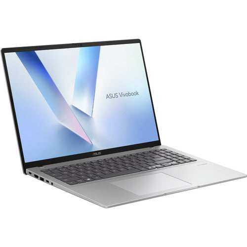 ASUS 16" Vivobook 16 Copilot+  M1607KA-BS75, AMD Ryzen AI 7 350, 16" 60 Hz IPS, 16GB DDR5, 1TB NVMe, AMD Radeon 860M Graphics, WiFi 6, Bluetooth 5.3, 1080p IR Webcam, HDMI 2.1, Backlit Keyboard, Thin, Lightweight, Windows 11 Home, Cool Silver