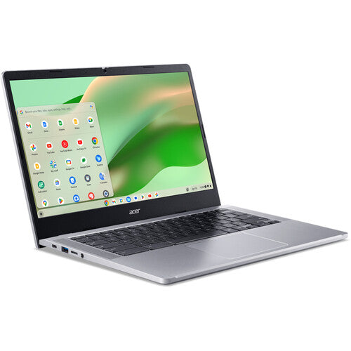 Acer 14" Chromebook 314 CB314-4H-C29D, Intel N100 Quad-Core, 14" 1920 x 1080 ComfyView Display, 4GB LPDDR5, 128GB eMMC Storage, Intel UHD Graphics, Wi-Fi, Bluetooth, Card Reader, USB-C, USB-A, 3.5 mm Audio, 720p Webcam with Privacy Shutter, Chrome OS