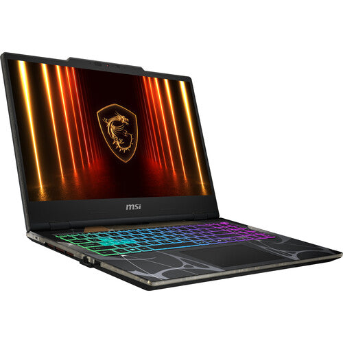 MSI 15.6" Cyborg 15 Gaming Laptop, Intel Core 7 240H 32GB DDR5, 1TB M.2 NVMe SSD, 15.6" 1920 x 1080 IPS 144 Hz Display, NVIDIA GeForce RTX 5060 8GB GDDR7, HDMI 2.1, USB-C, RGB Backlit Keyboard, Windows 11 Home, B2RWFKG-421US