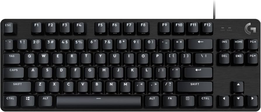 Logitech G413 TKL SE Mechanical Gaming Keyboard Compact Backlit with Tactile Switches