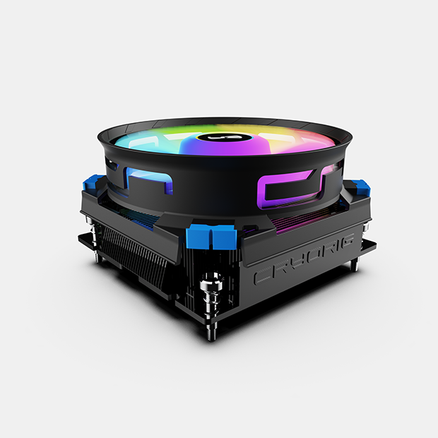 CRYORIG C5 CU Vapor Chamber Low Profile CPU Cooler, Full Copper Fin Stack, Compact SFF Cooling, AMD AM4/AM5, Intel LGA 1150/1200/1851/1700