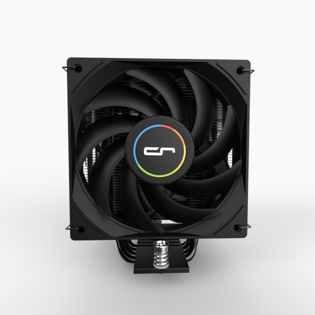 CRYORIG CR4S Plus Darkened Single-Tower AIR Cooler with Dual ARGB PWM 120MM Fan