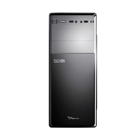 Alcatroz Futura Black N1000  ATX Case Incl Magnum Pro 225 PSU