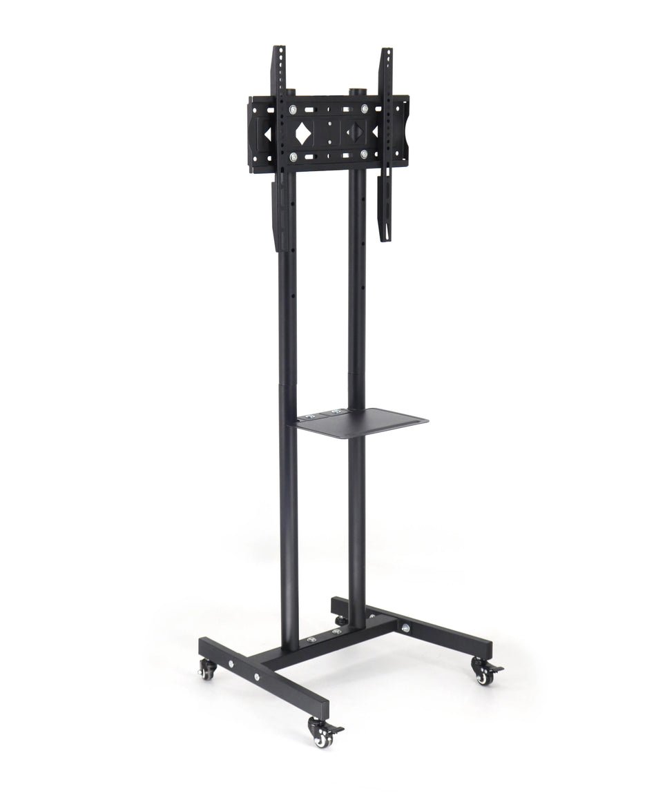 32"-70" Mobile TV Stand Trolley with Shelf (Y609S-1)