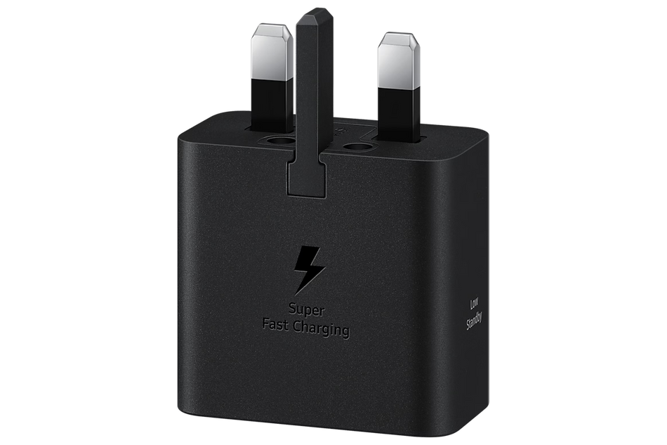 25W UK PD Power Adapter (EP-T2510NBEGEU) – 2024 New Edition | Super Fast Charging - Black/White