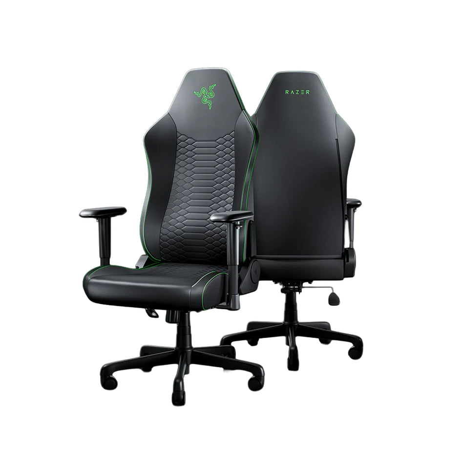 Razer Iskur V2 X: Core Newgen Ergonomic Gaming Chair BLACK/GREEN