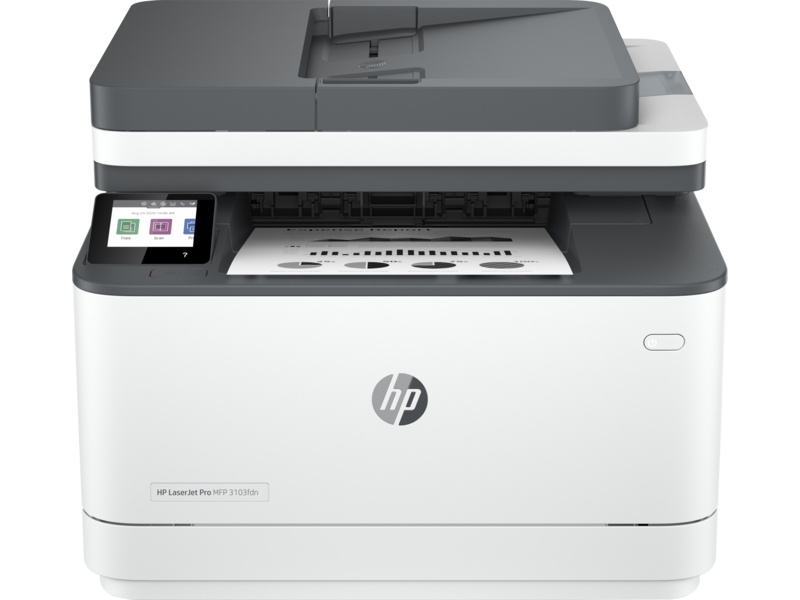 HP LaserJet Pro MFP 3103fdn- Print, Copy, Scan, Fax black Printer