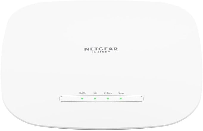 NETGEAR WAX615 Cloud Managed Wireless  - WiFi 6 Dual-Band AX3000 Speed Access Point
