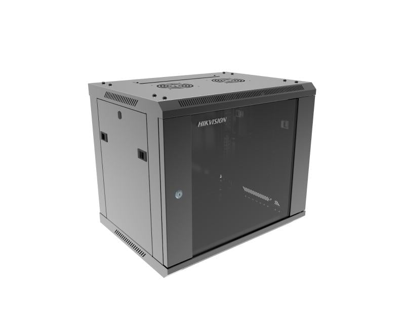 Hikvision 9U 19-Inch Wall-Mount Data Cabinet (DS-XS6409-S/B)