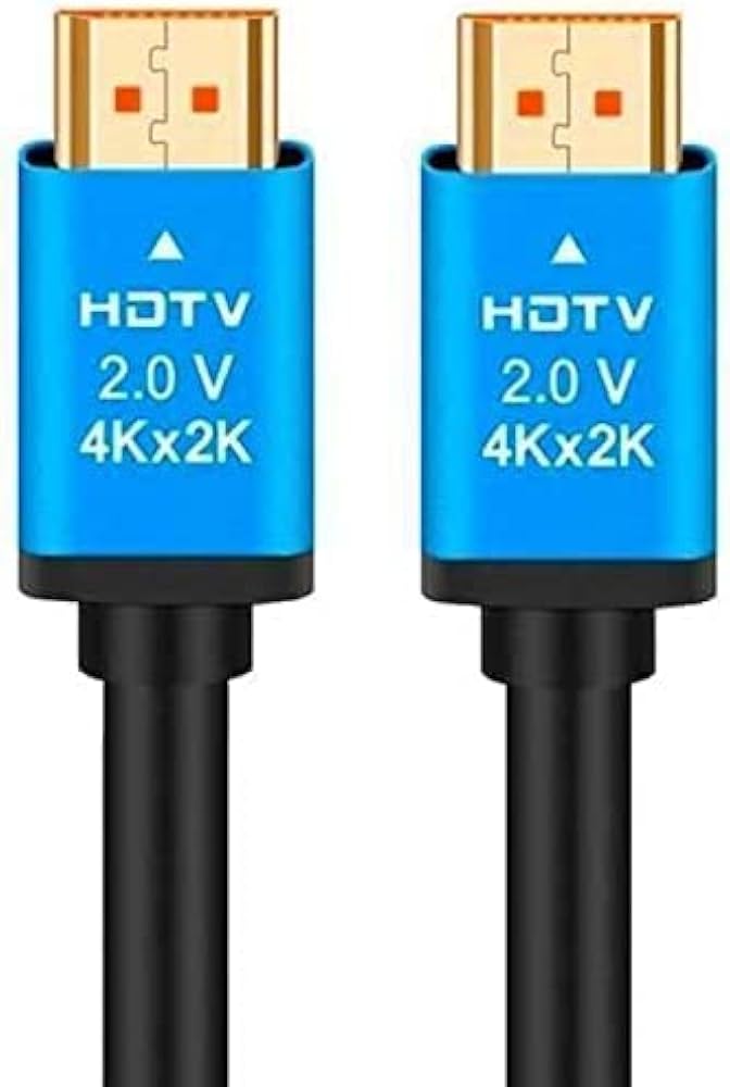 Premium High-Speed HDTV(HDMI) 2.0 Digital Cable | Ultra HD 4K Resolution at 60Hz with HDR Support, High-Speed 18Gbps Transmission Line and Gold-Plated Connectors | Available in 1.5M, 3M, 5M, 10M, 15M, and 20M Lengths