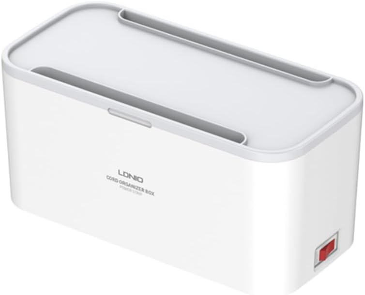 LDNIO SN5311W Smart Management Power Strip Box | US/UK/EU/Universal Plug Type | PD/QC/AUTO-ID Ports | 2 M Cord Extension Socket