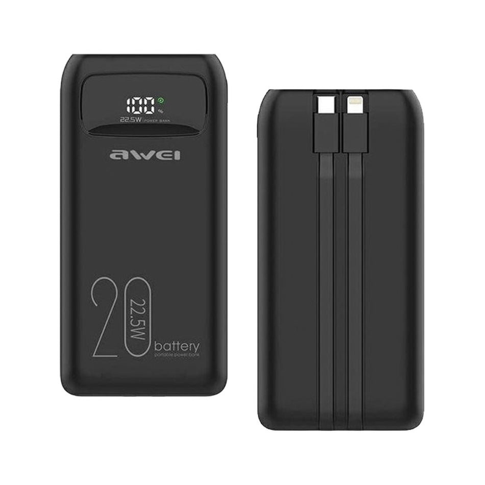 Awei P19K 20000mAh 2.4A Slim Power bank