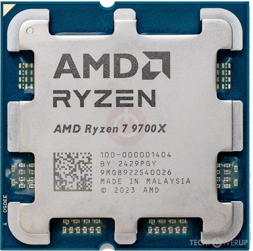 AMD Ryzen 7 9700X 8-Core, 16-Thread Unlocked Desktop Processor