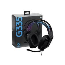 Logitech G335 Multi-Platform Lightweight Black Wired Gaming Headset