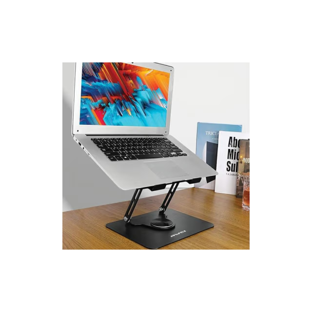 Awei X46 Rotatable Laptop Holder for Desktop PC Metal Notebook Support Computer Bracket