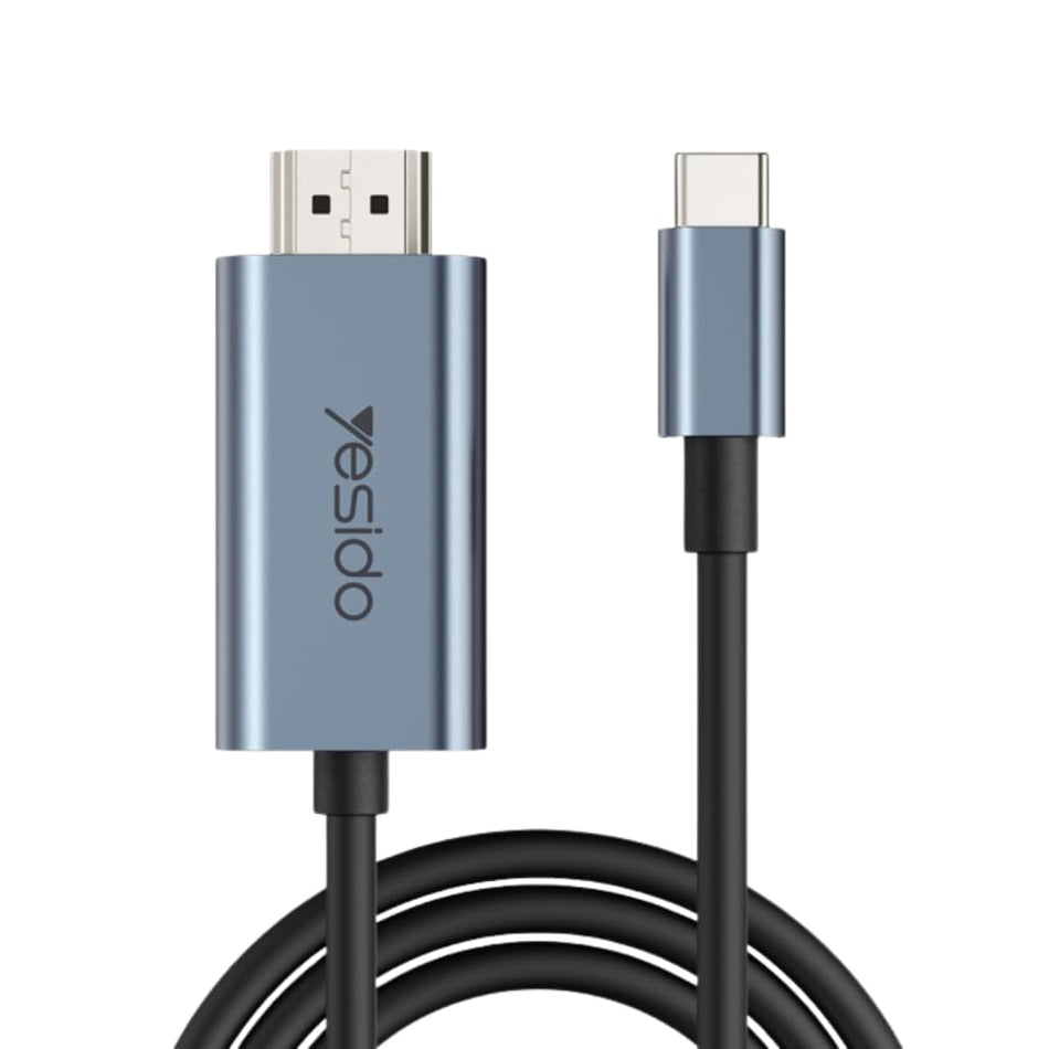 YESIDO HM10 HDTV 4K 60HZ HIGH-RESOLUTION CONVERTER | USB TYPE-C TO HDMI CABLE | High-Speed Video Adapter Cable