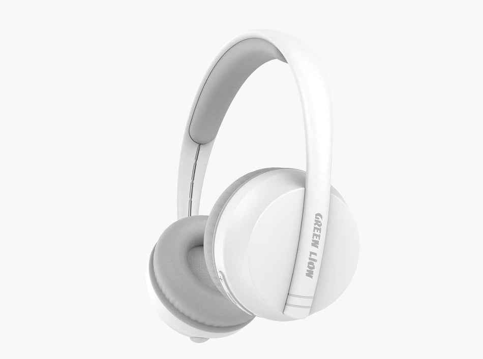 Green Lion Stamford Wireless Bluetooth Headphones with ANC – White