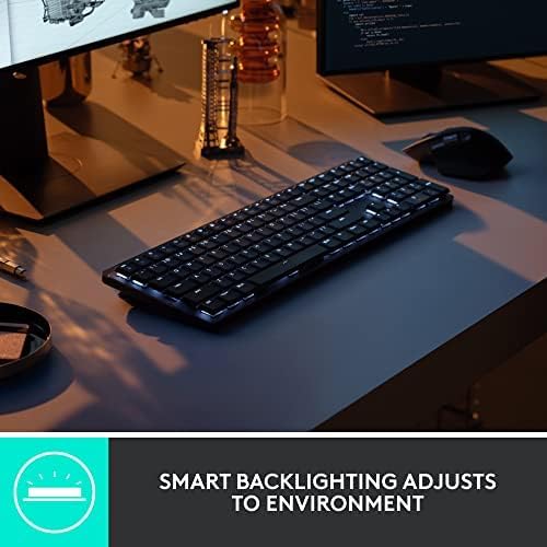 Keyboard Logitech MX Mechanical Mini Wireless Performance - Graphite - Clicky