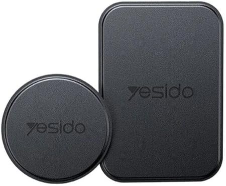 YESIDO METAL PLATE MAGNETIC CAR HOLDER C207 | Ultra-Slim Metal Plate Mount Kit for Magnetic Car Holders