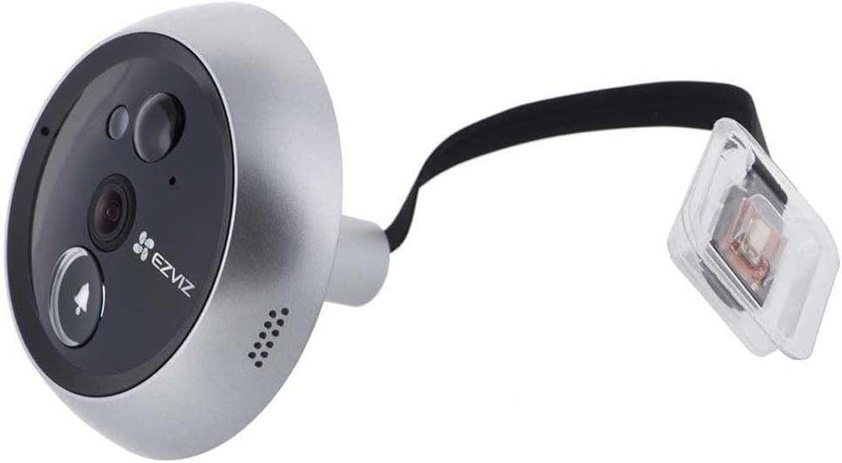 Camera EZVIZ DP2C 1080P Video Door Viewer Peephole with 4.3" Colour Screen Display, Built in Chime, Rechargable Battery, APP Viewing, Two-Way Talk, PIR Motion, Cloud/SD