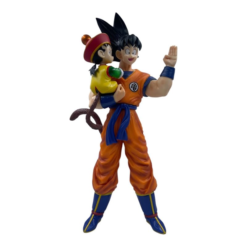 Dragon Ball Goku & Gohan Collectible Anime Figurine Display Model Toy Figure Set (GRGNGG)