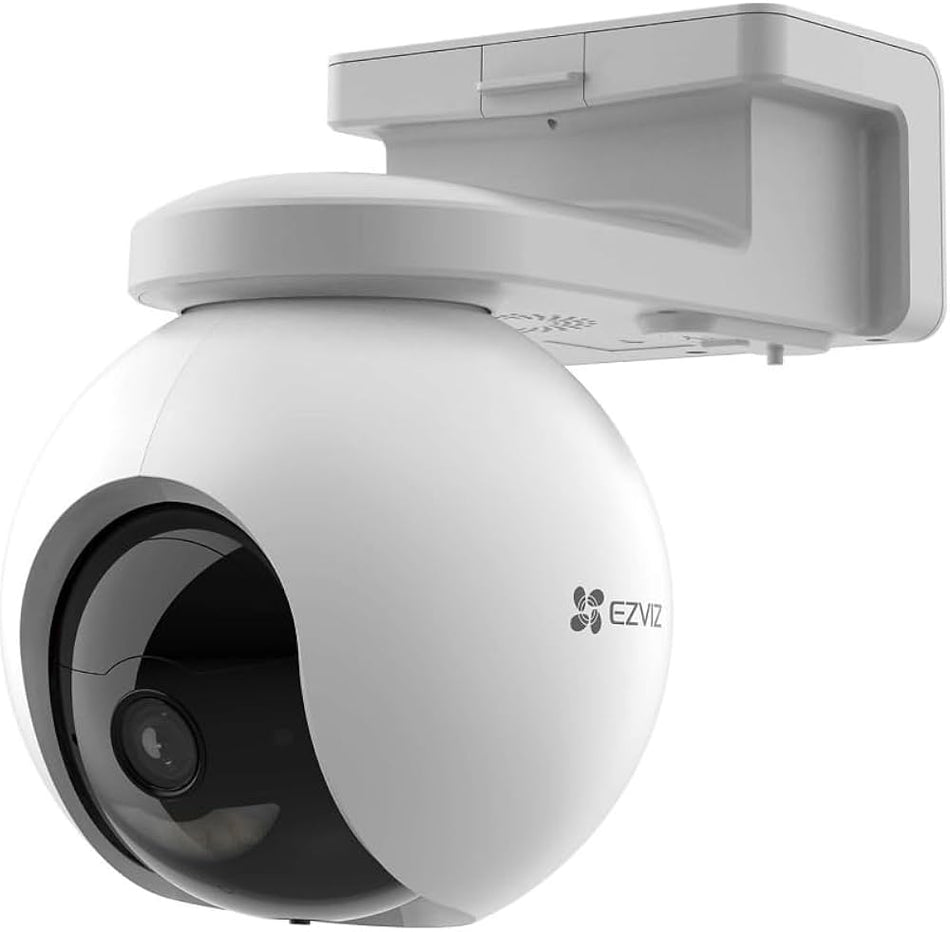 EZVIZ HB8 4K Wireless Pan & Tilt Security Camera | 10,400 mAh Battery | Color Night Vision | Smart AI Detection | Works with Alexa & Google Assistant
