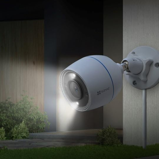 EZVIZ H3c Color 1080P Outdoor Wi-Fi Smart Home Security Camera | Color Night Vision, AI Human Detection & IP67 Weatherproof