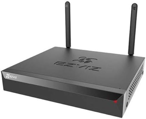 EZVIZ X5S-8W Wireless NVR with HDMI & VGA Outputs to View Live or Recording | Wi-Fi Signal Upto 300ft/100m | Upto 8TB Storage | Third Party Compatibility
