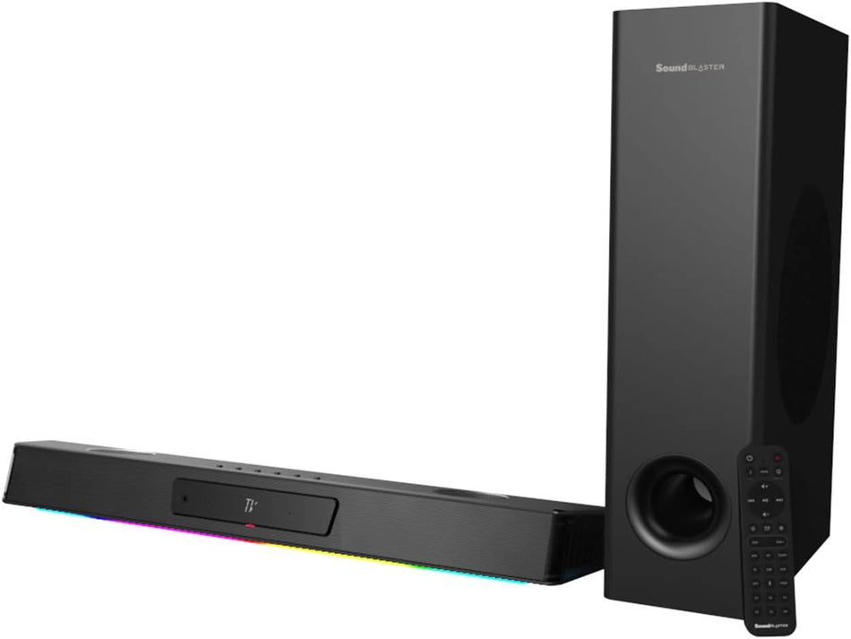 Creative Labs Sound Blaster Katana V2X Tri-Amplified Multi-Channel Gaming Soundbar System | 180W Peak Power (90W RMS)