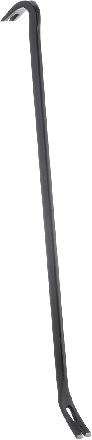 INGCO 36" (900mm) Heavy-Duty Industrial Wrecking Bar – High-Strength Oval Shank, Dual-Angled Nail Puller Claws (30° & 68°), and Forged Carbon Steel Build (HWBA01362)