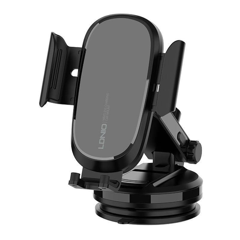 LDNIO MW21 / MW21-1 | 15W Universal Qi Smart Wireless Fast Charging Car Mount | Auto-Sensing Automatic Clamping Phone Holder