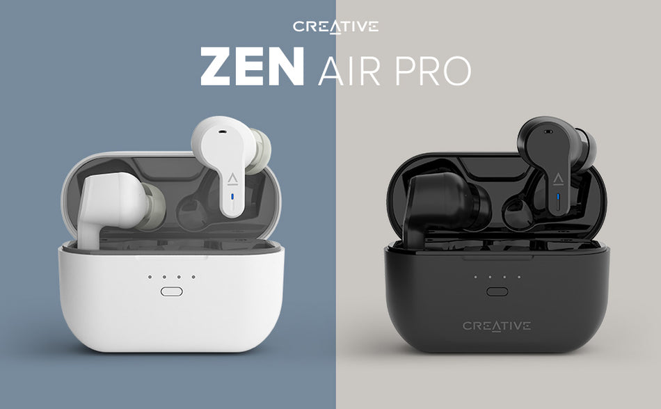 Creative Zen Air Pro True Wireless Earbuds White