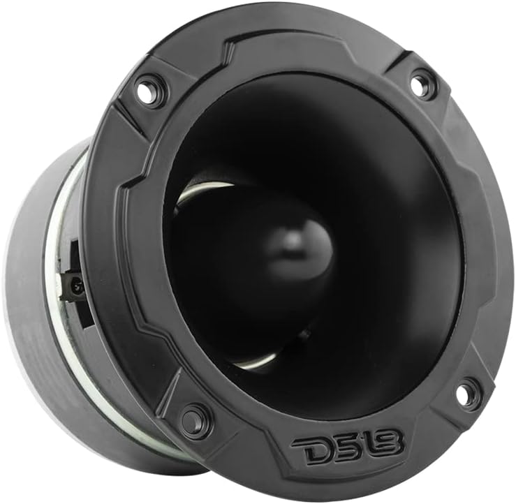 DS18 PRO-TWX4 1.75-Inch High-Compression Titanium Super Bullet Tweeter, 560 Watts Max, 280 Watts RMS, 4-Ohm Pro Audio Component Loudspeaker (Single)