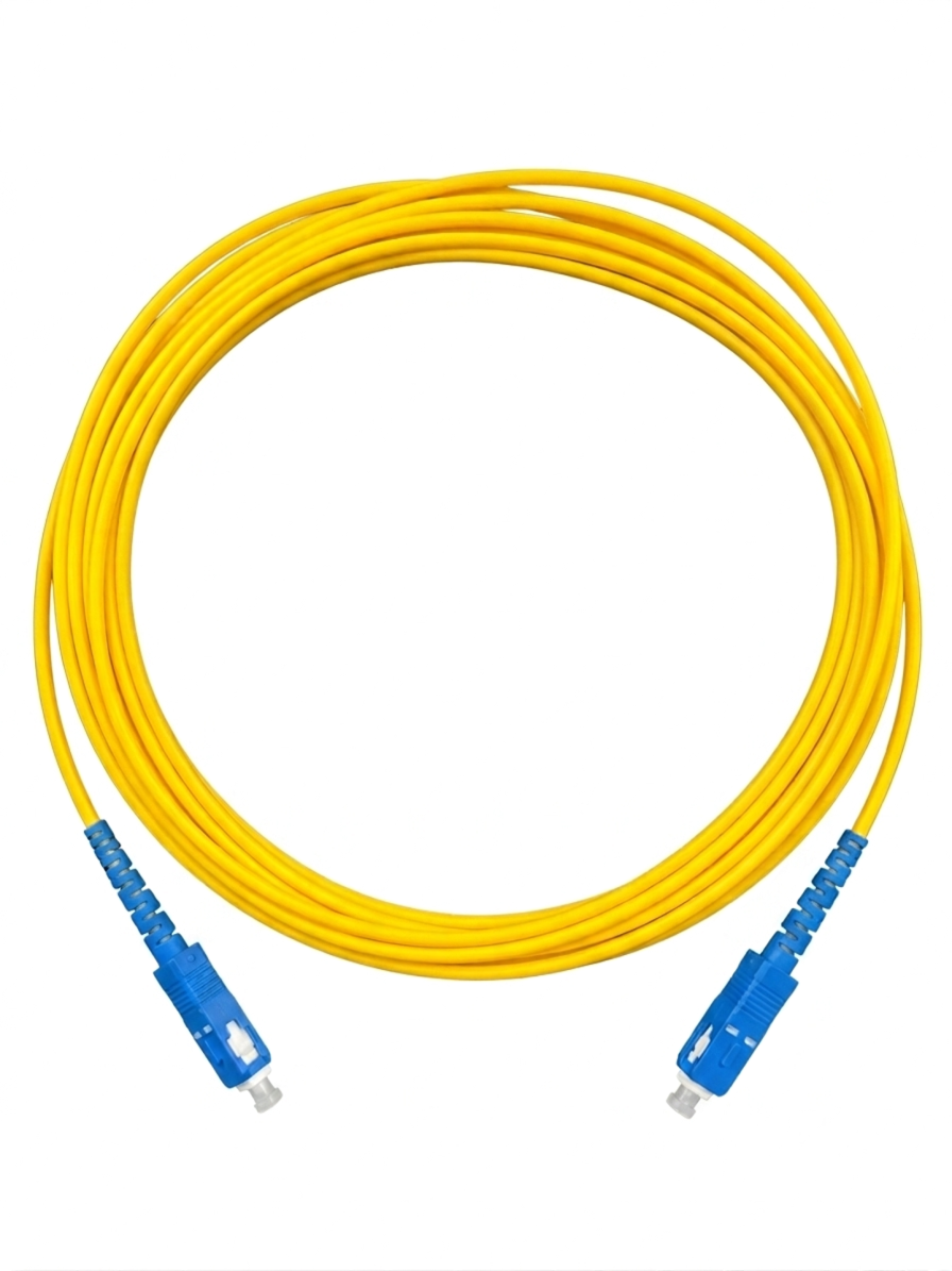 SC to SC Single Mode Simplex Fiber Optic Patch Cable (3M / 5M)