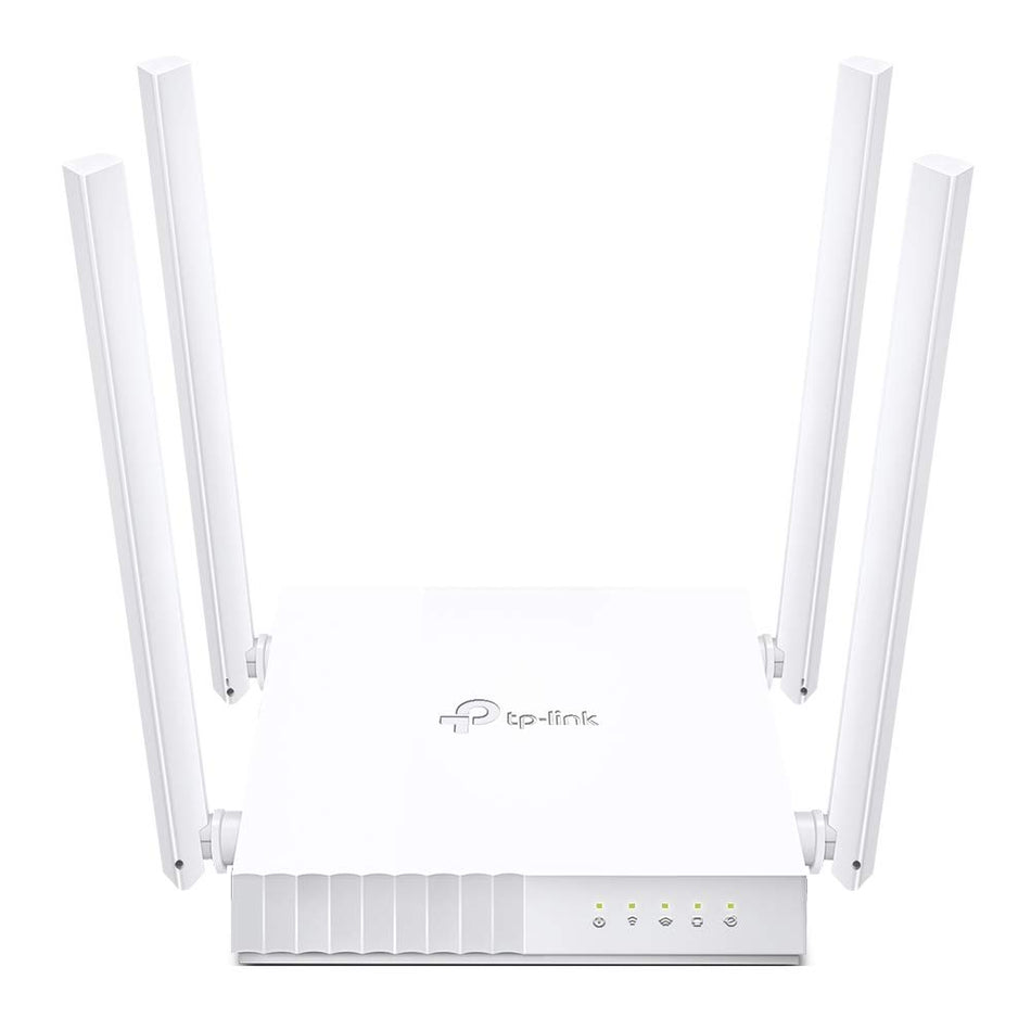 TP-Link Archer C24 AC750 Mbps Dual-Band, WiFi Wireless Router, Multi Mode, 4 Antennas, Ipv6 Supported, Parental Controls, Guest Network, Smooth HD Streaming