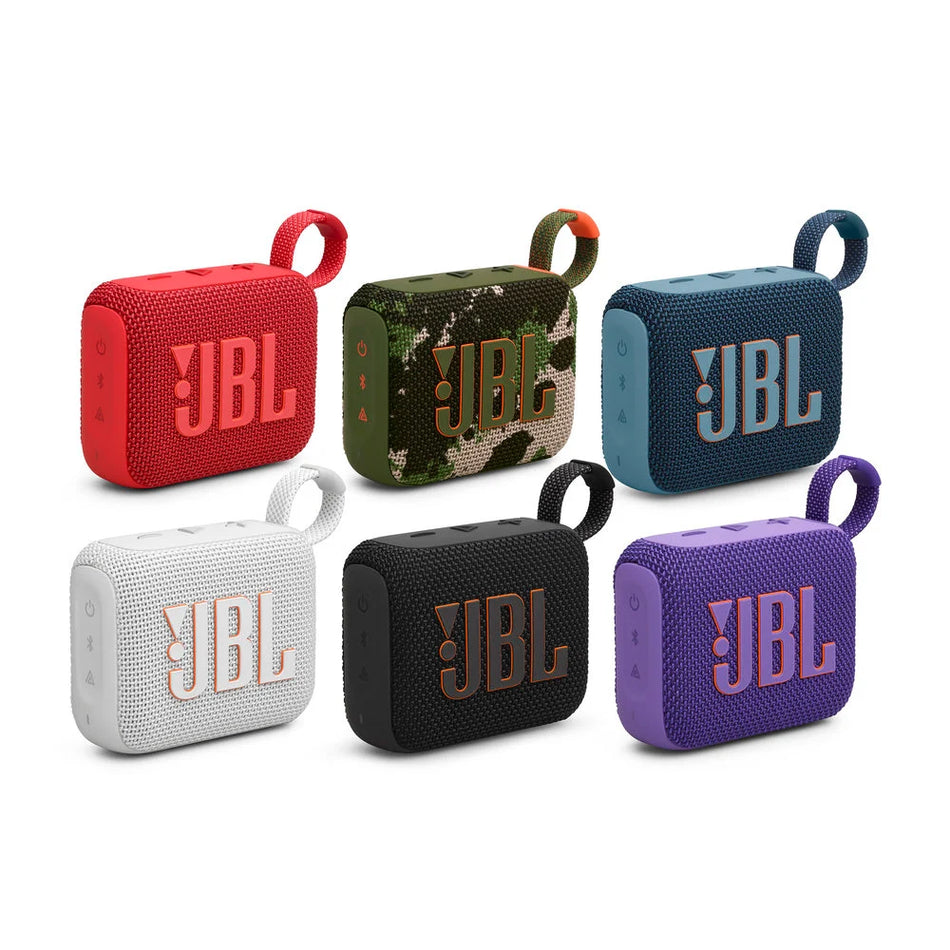 JBL Go 4 - Ultra-Portable, Waterproof and Dustproof Bluetooth Speaker, Big JBL Pro Sound with Punchy bass, 7-Hour Built-in Battery