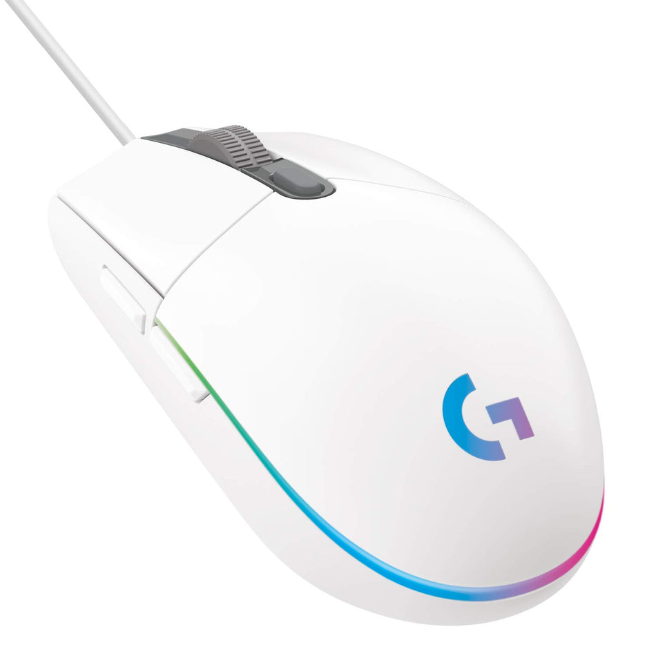 Logitech G102 LIGHTSYNC Corded Lilac Purple Gaming Mouse