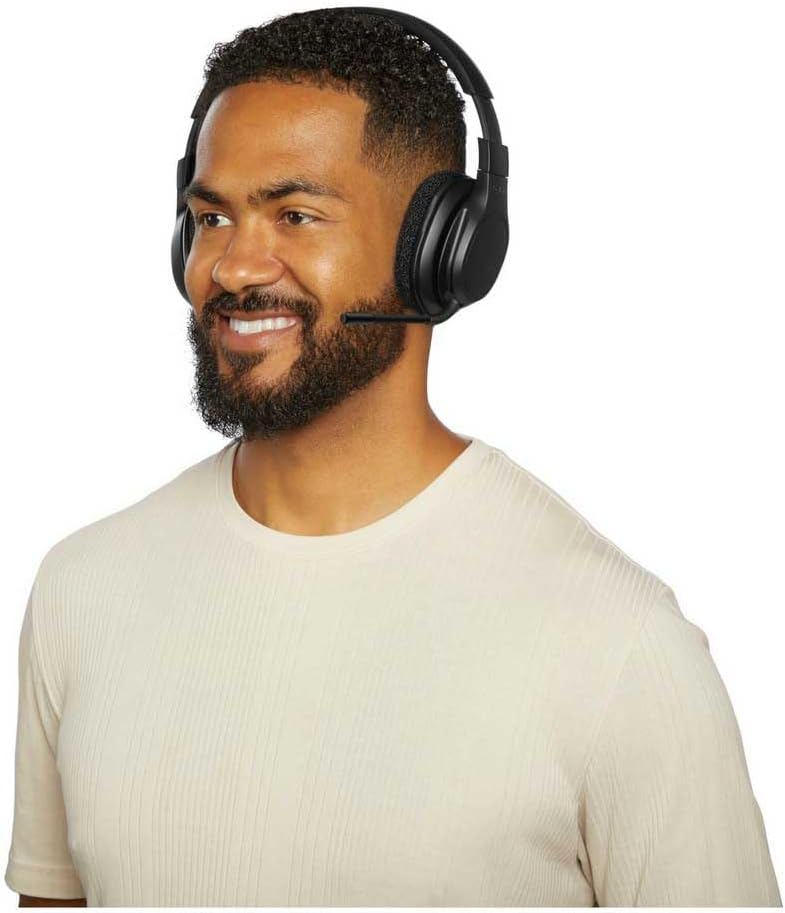 Belkin SoundForm Adapt Wireless Over-Ear Headset | Boom Microphone, Environmental Noise Cancellation & Up to 65-Hour Battery Life