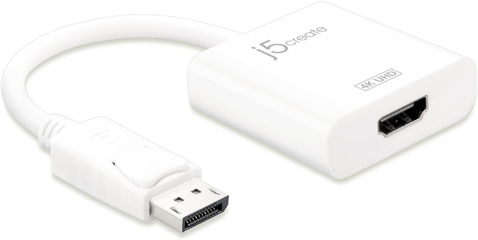 j5Create JDA158V2 Displayport To 4K 60Hz HDMI Active Adapter
