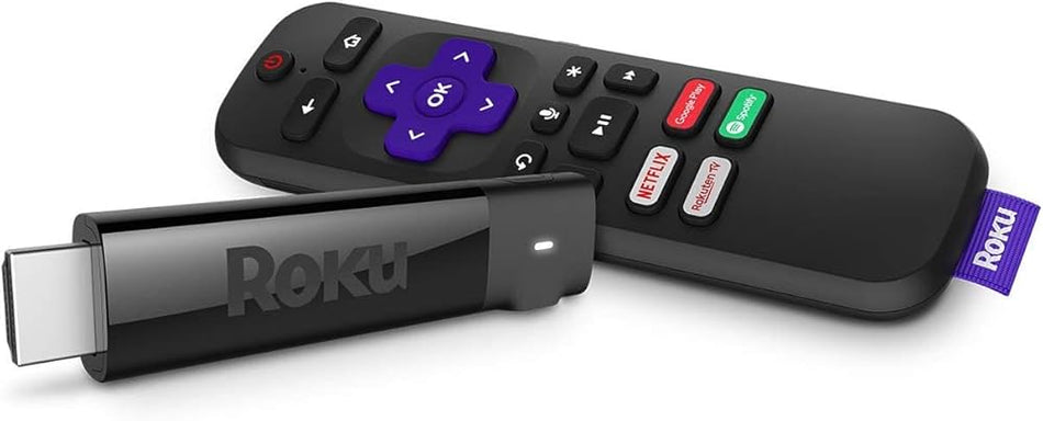 Roku Streaming Stick Plus - 4K & HDR Roku Streaming Device for TV with Voice Remote