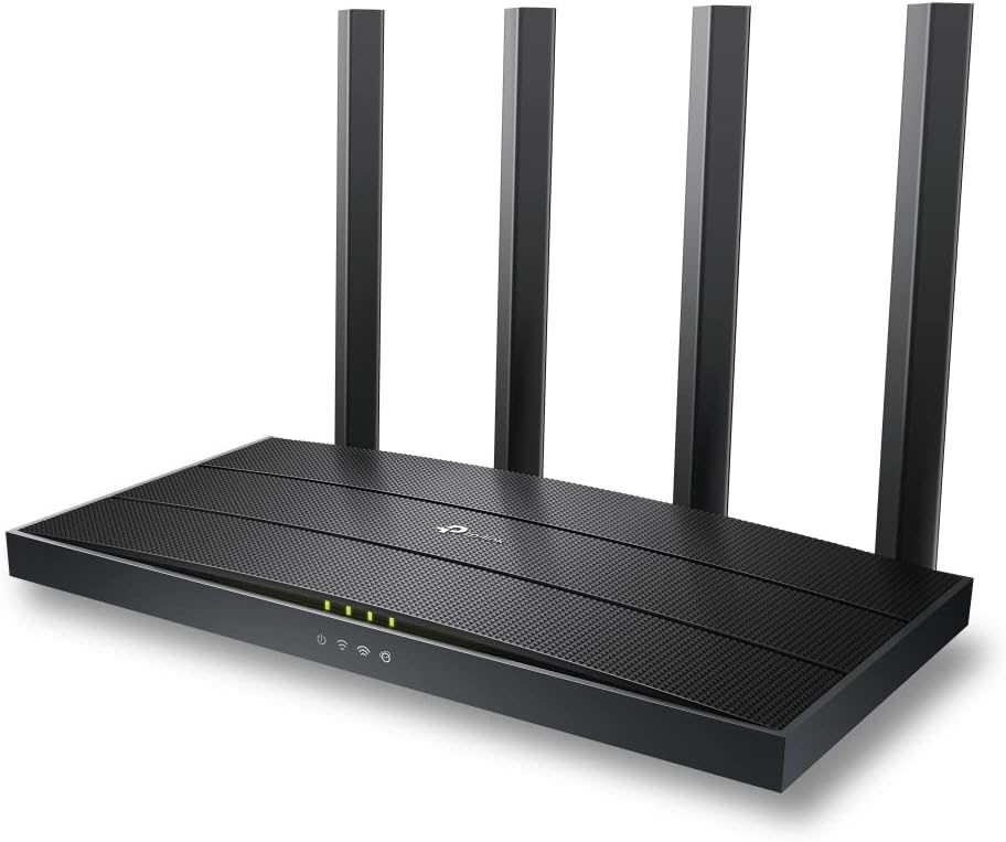 TP-LINK Archer AX12 AX1500 Dual-Band Wi-Fi 6 Router - Next-Gen Gigabit Wireless Router, 4 High-Gain Antennas, Target Wake Time, WPA3 Advanced Security