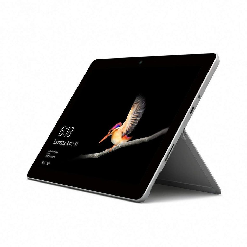 Microsoft Surface Go Pentium Model 1825 , 8GB Ram, 128GB SSD, 10-inch PixelSense touchscreen,  Intel UHD Graphics, Windows 10 Home, Platinum Silver Bundle with Black Keyboard (Renewed ), 3 Months Warranty