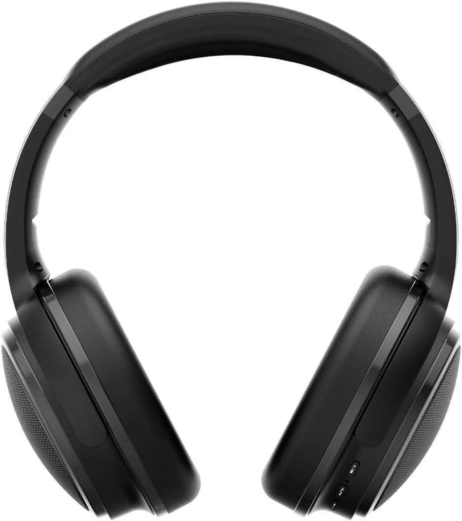 Green Lion Soundflex 2-in-1 Headphones and Speaker, Bluetooth Wireless, Twist-to-Speaker Mode, Built-in Mic, Soft Cushioning (Black)
